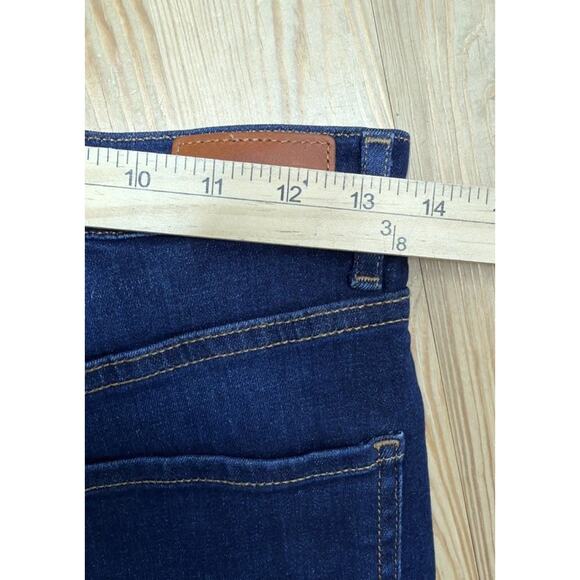 Express Slim Super High Rise Dark Wash Jeans NWT Size 8R 27x27 - Picture 8 of 9
